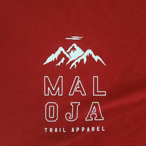 MALOJA Anderterm short sleeve shirt mountain bike red size medium - Picture 8 of 13